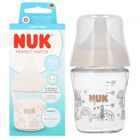 Nuk, Perfect Match, butelka szklana, rozmiar M, tęcza, 120 ml