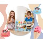 Nukido, kawiarnio lodziarnia, drewniana