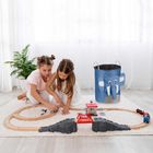 Nukido, kosz na zabawki, niebieski słonik