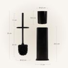 Nuxio, Balvo, szczotka wc z metalu