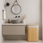 Nuxio, Sana, bambusowy kosz na pranie z wyjmowanym workiem, 60l