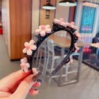 Opaska na głowę ze spinkami do włosów, kwiatek