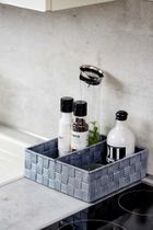 Organizer dwukomorowy na akcesoria do kuchni lub łazienki, Adria