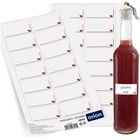 Orion, etykiety samoprzylepne na słoiki, serce, 28 szt.