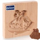 Orion, foremka do ciastek, drewniana, dzwoneczki, 10-10 cm