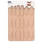 Orion, forma do ciastek i pralin, silikonowa, beżowa, 33-24,5-1 cm