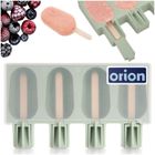 Orion, forma do lodów silikonowa z pokrywką, zielona