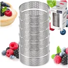 Orion, forma do tartaletek, stalowa, rant perforowany, 7 cm, 6 szt.