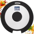 Orion, Grande Combi, pokrywka, szklana/silikonowa, 25 cm