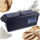 Orion, Litina smalt, forma do chleba z pokrywką, żeliwna, 35 cm, 3l