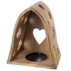 Orion, Mango, świecznik, serca, 21-14,5-23,5 cm