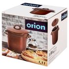 Orion, pojemnik kuchenny z pokrywką, ceramiczny, 1 l