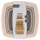 Orion, pojemniki na żywność z pokrywką, 6 szt.