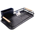 Orion, Radka, suszarka na naczynia, czarna, 43-23,5-9,5 cm