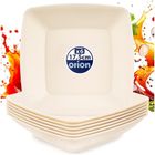 Orion, Sandy, talerze obiadowe, głębokie, plastikowe, kremowe, 17,5 cm, 500 ml, 6 szt.