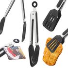 Orion, szczypce kuchenne stalowe, 26 cm