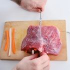 Orion, szpikulec do rolady mięsa, stalowy, 19 cm