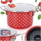 Orion, Tecka, garnek emaliowany, 18 cm, 2l