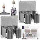 Orion, wieszak na mopa, miotłę i narzędzia, stalowy, samoprzylepny, 2 szt.