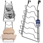 Orion, wieszak na pokrywki, metalowy, czarny, Radka