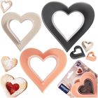 Orion, wykrawacze do ciastek, dwustronne, serce, 3 szt.