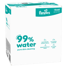 Pampers, 99% Water, chusteczki nawilżane dla dzieci, 18-60 szt.
