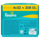 Pampers, Fresh Clean, chusteczki nawilżane dla dzieci, 4-52 szt.