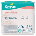 Pampers, Sensitive, chusteczki nawilżane dla dzieci, 3-80 szt.