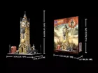 Pantasy, Steampunk, Big Ben, klocki konstrukcyjne, 2424 elementy