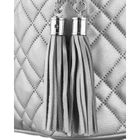 Peterson, kosmetyczka kuferek, srebrna