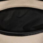 Peterson, kosmetyczka torba, tkanina syntetyczna, beżowo-czarna