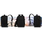 Peterson, plecak podróżny plecak, 2-komorowy, czarny