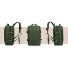 Peterson, plecak podróżny z miejscem na laptopa i portem USB, zielony