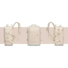 Peterson, plecak podróżny z siatkowaną przegrodą i paskami kompresyjnymi, ecru