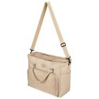 Peterson, torba podróżna z uchwytem na walizkę, beżowa