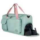 Peterson, torba podróżna, zielono-różowa