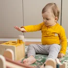 Petite&Mars, Gravity Wood of Mars, drewniany sorter, Aurora Pink