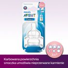 Philips Avent, Classic, smoczek o regulowanym wypływie, 3m+, 2 szt.
