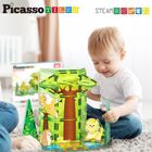 Picasso, Safari, klocki magnetyczne, 46 elementów