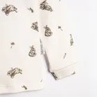 Piżama dziewczęca, beżowa, Nicol