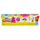 Play-Doh, Konfetti, 4 tuby, zestaw kreatywny