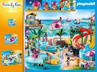 Playmobil, Family Fun, Aqua Park ze zjeżdżalniami, 70609