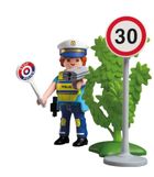 Playmobil, Special Plus, Policjant z radarem do pomiaru prędkości, 72029