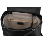 Plecak, czarny, skóra ekologiczna, Rovicky