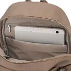 Plecak miejski, beżowy, Peterson