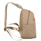 Plecak miejski, beżowy, skóra ekologiczna, Peterson