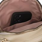 Plecak miejski, jasnobeżowy, skóra ekologiczna, Rovicky