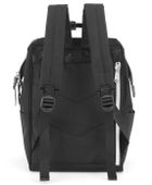 Plecak miejski na laptopa, czarny, port USB, Himawari