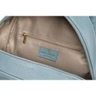 Plecak miejski, niebieski, skóra ekologiczna, Peterson