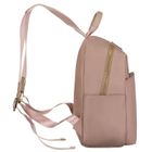 Plecak miejski, różowy, skóra ekologiczna, Peterson